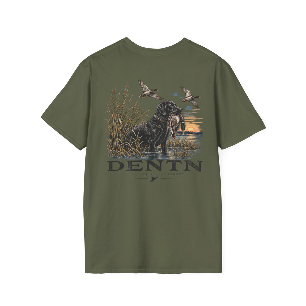 Army Green Field Tee