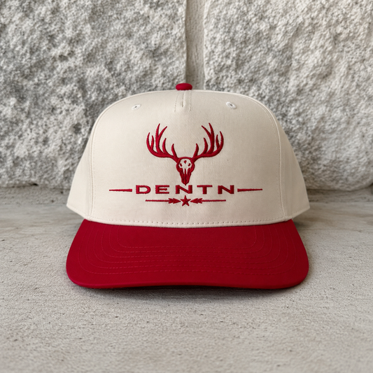 Red Deer Skull Hat